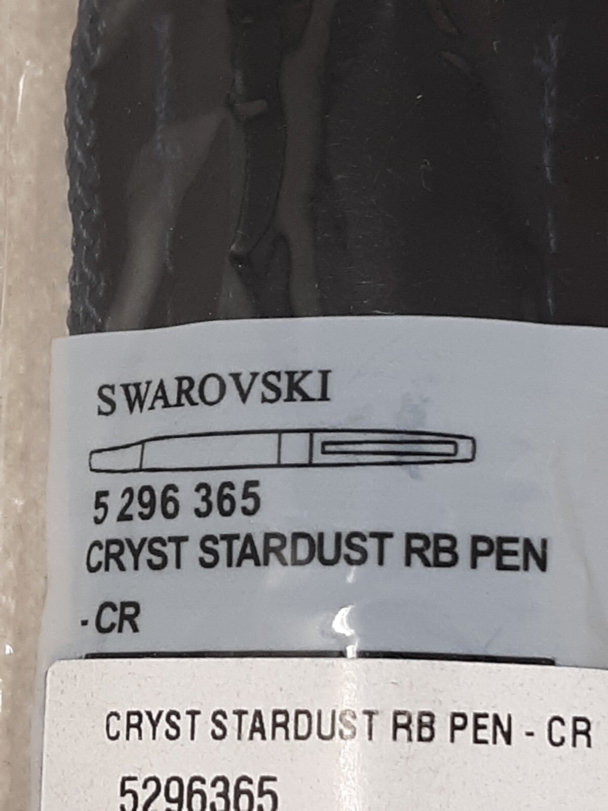 Swarovski Crystal Crystalline ballpoint pen Chrome