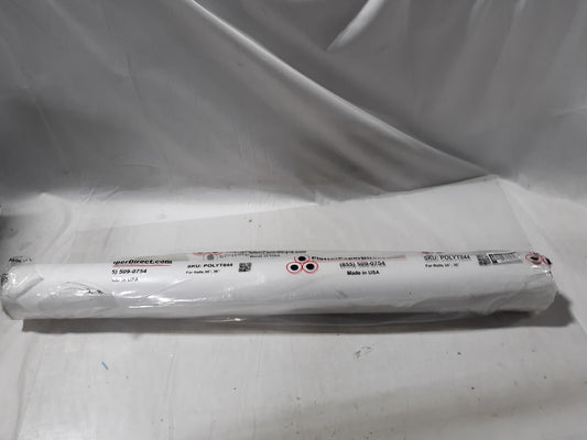 Plotter Paper Direct PolyT844 Plotter Paper – 1 Rolls, White- 36" x 500'