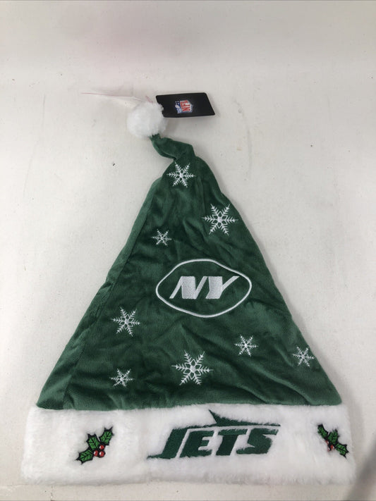 NFL, JETS Team Holiday Christmas Santa Hat