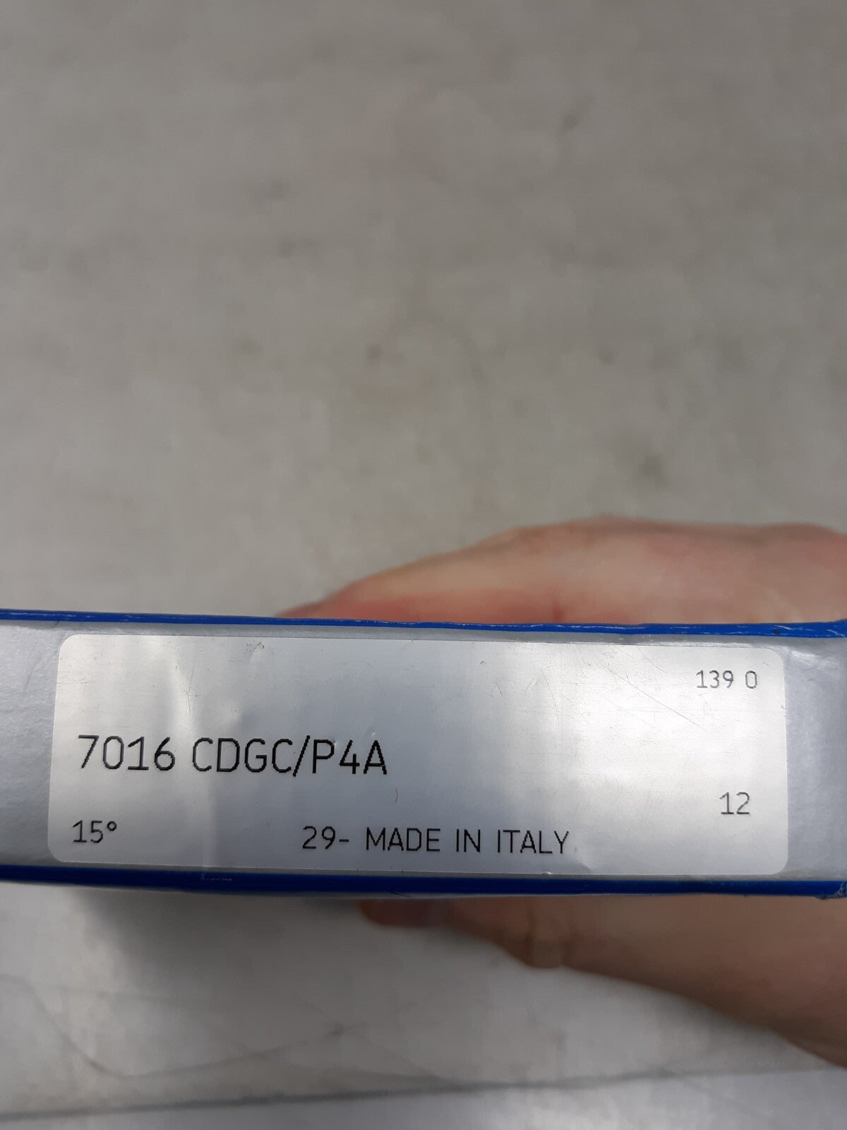 SKF S7016 CD/P4A Angular Contact Ball Bearing Steel