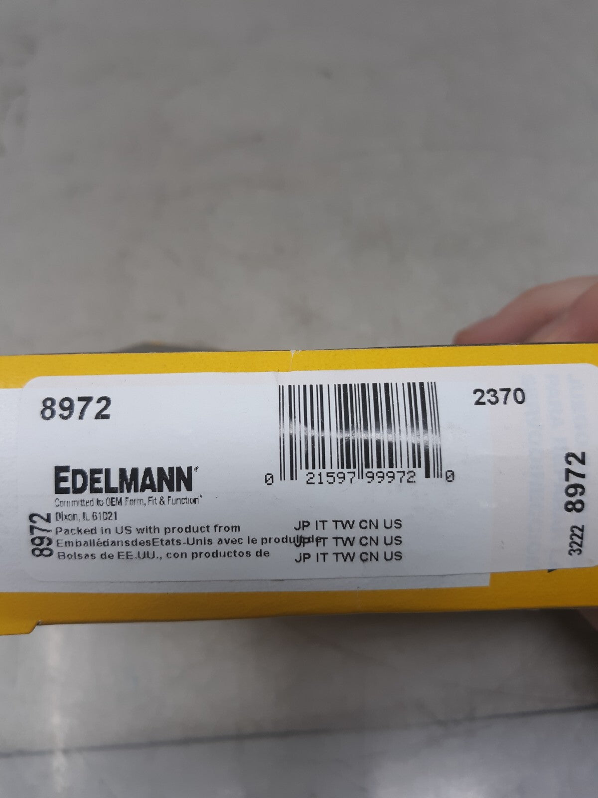 Power Steering Pump Seal Kit Edelmann 8972