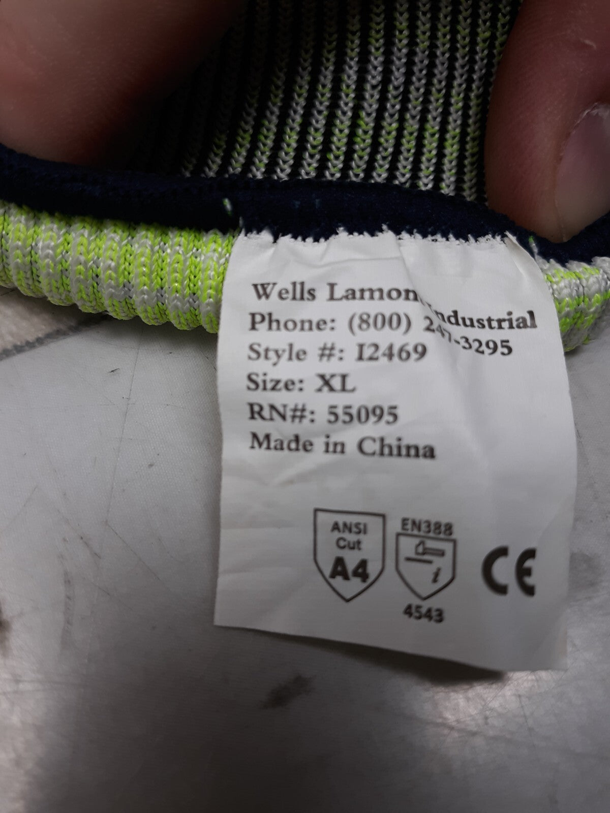 Wells Lamont FlexTech Seamless Knit Palm Coated Glove with Impact Pads XLarge