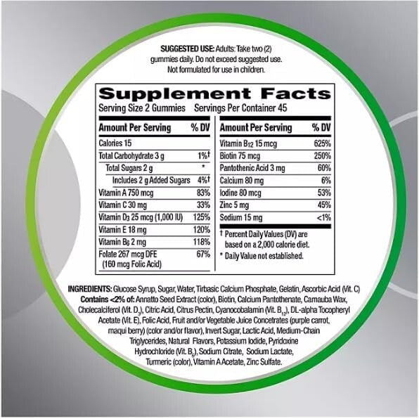 Centrum MultiGummies Multivitamin Gummies for Adults 50 + (200 ct.) Exp 05/25
