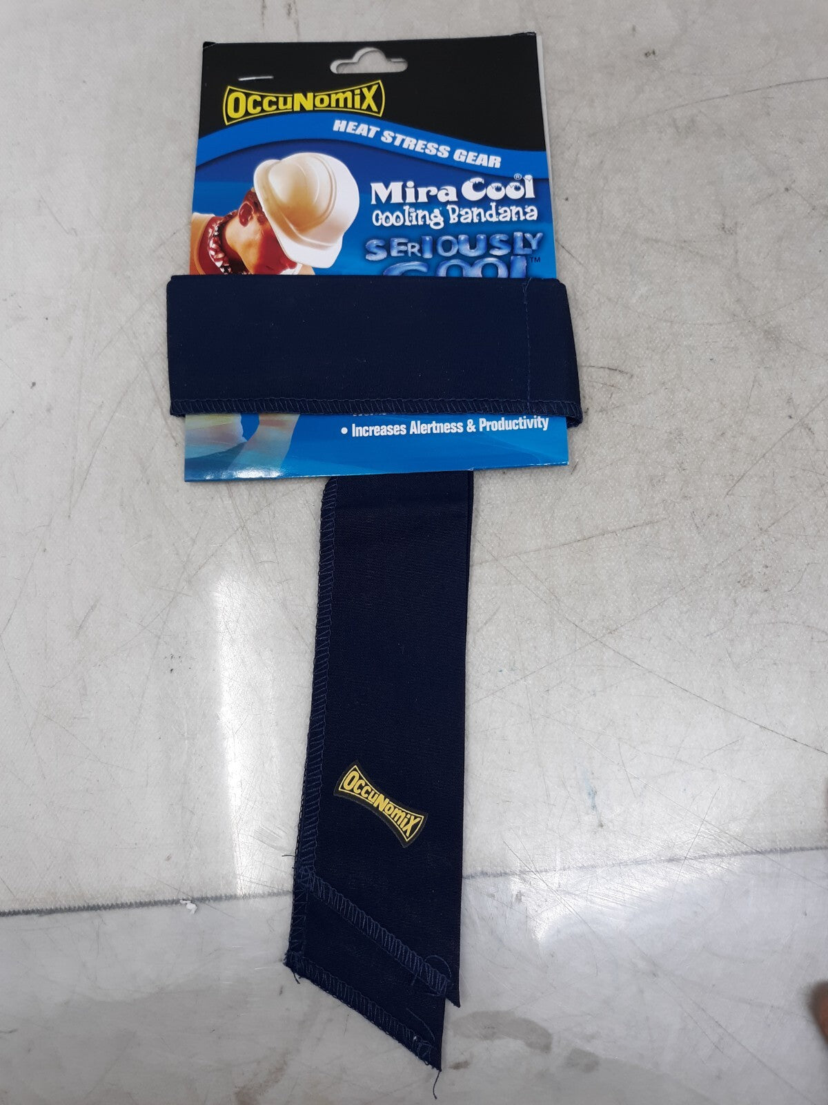 Miracool® Neck Bandana - - Navy- Heat Stress Gear Cooling occunomix