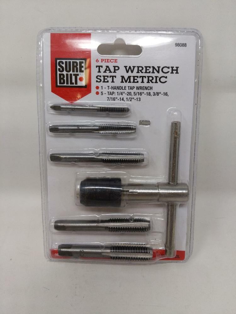 Sure Bilt - Tap Wrench Set Metric - 6 Piece - 98088 - Lot of 2