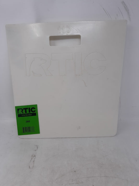 RTIC 110 Cooler Divider Insert | Model 360 White Heavy-Duty Plastic Panel