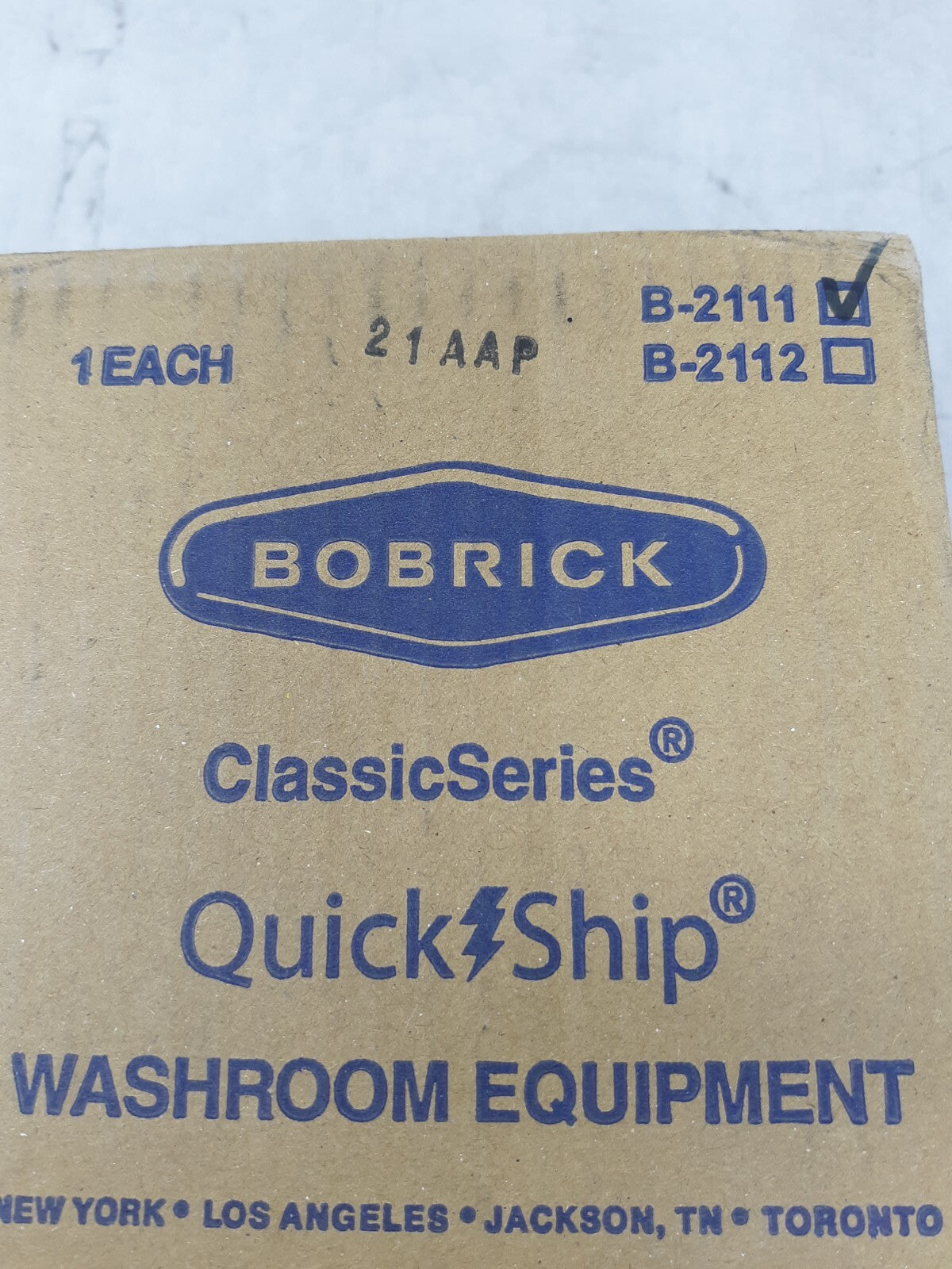 Bobrick BOB2111 Classicseries Surface-mounted Soap Dispenser, 40oz, Stainless