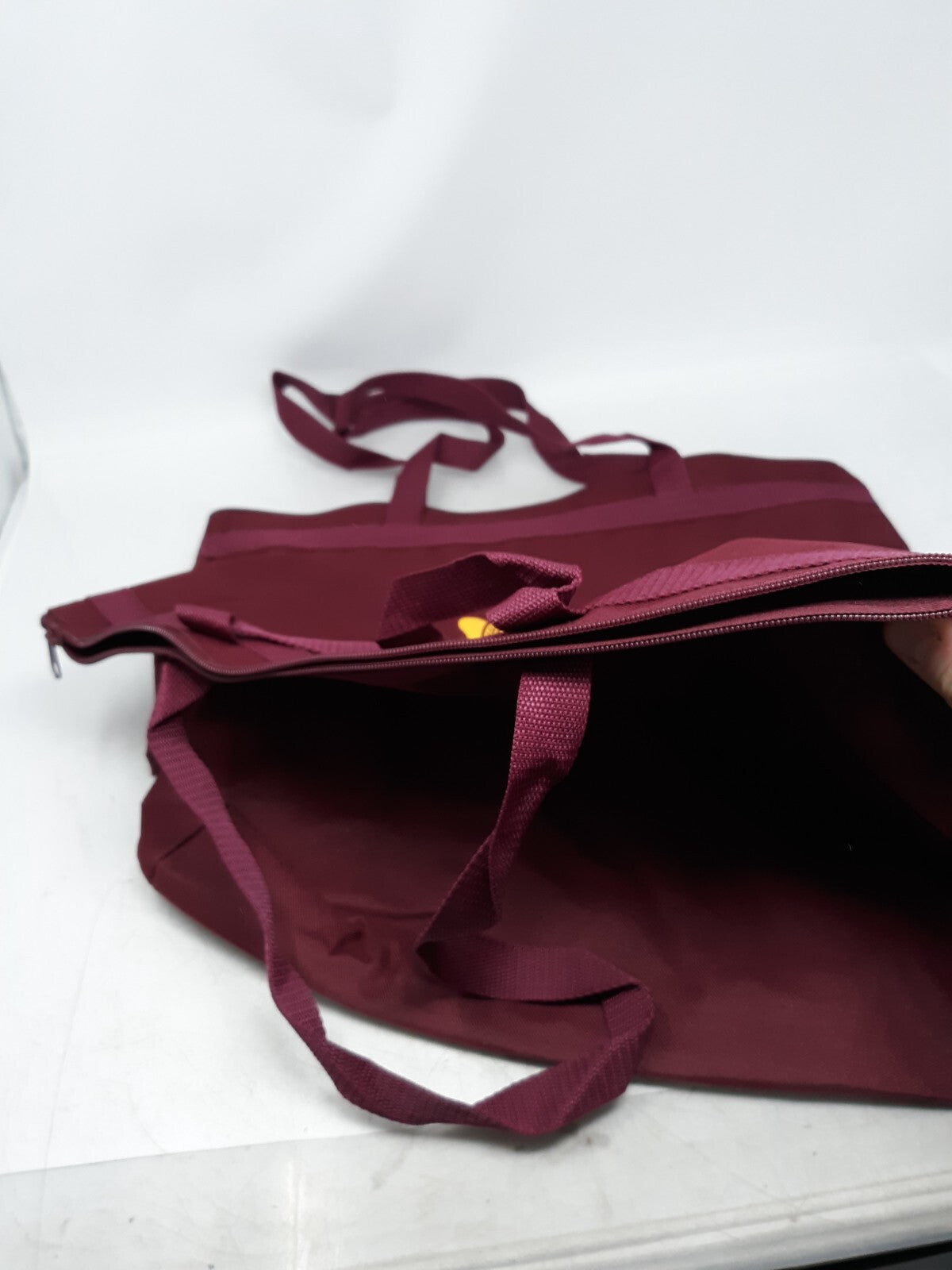 Lot of 2 Minnesota Golden Gophers Tote Bags Maroon Canvas