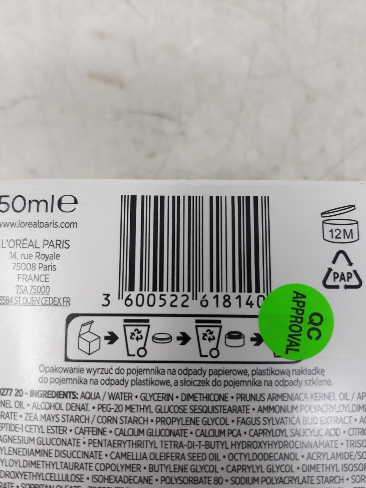 L'OREAL Age Specialist Ekspert Wieku 60+