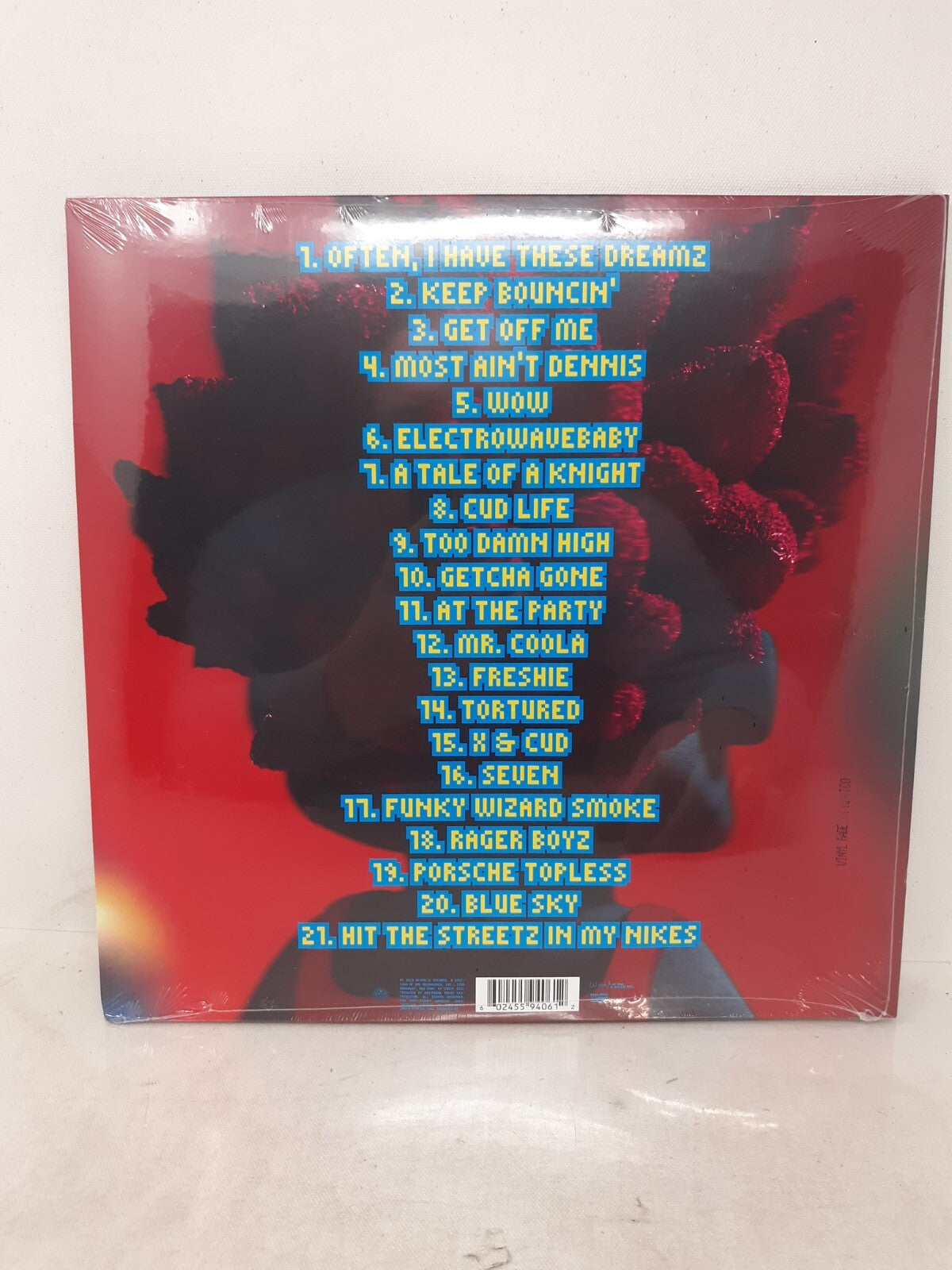 Kid Cudi - Insano 2x Red Vinyl Record LP Glassface Art Variant
