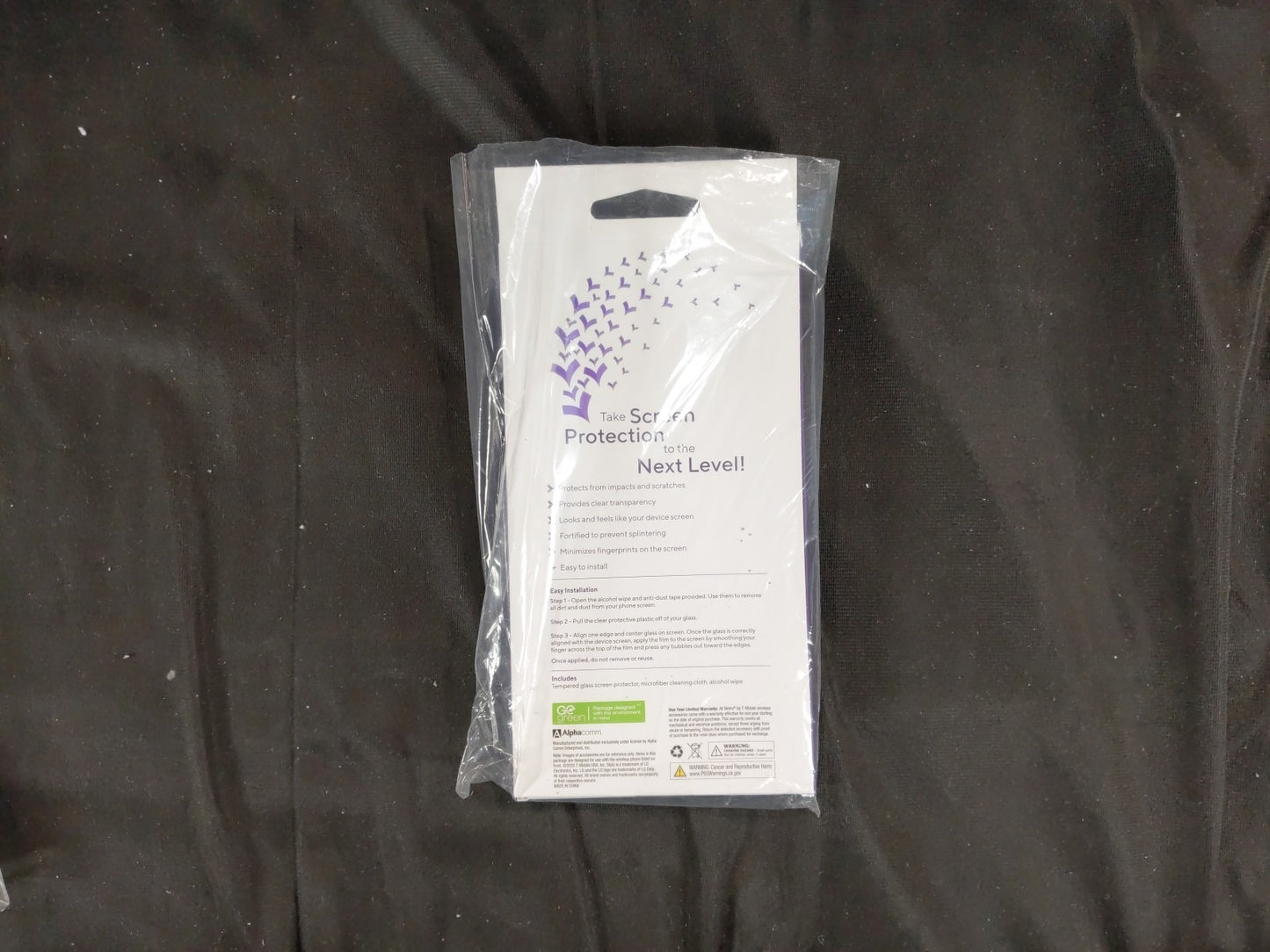 8 Metro Model GLS1022 For LG Stylo 6 HD Clear Tempered Glass Screen Protectors