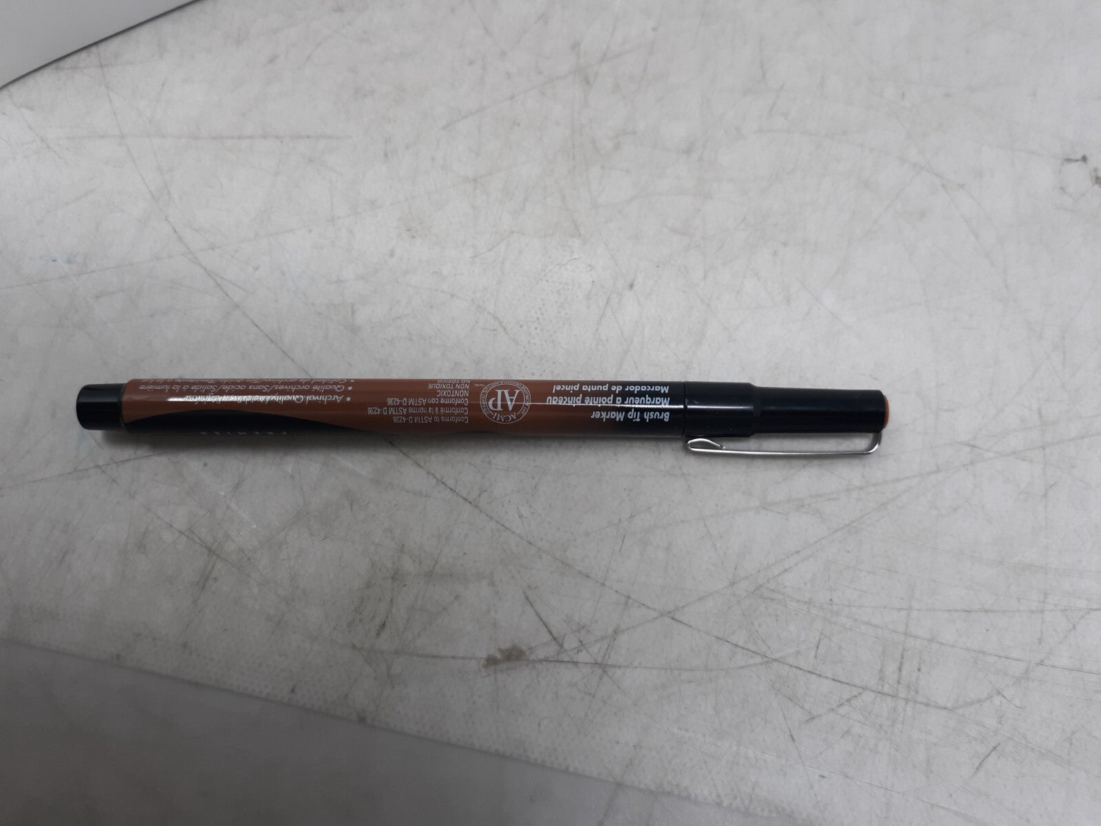 Lot of 50 Sanford Sharpie Brush Tip Permanent Marker Brown 1737028