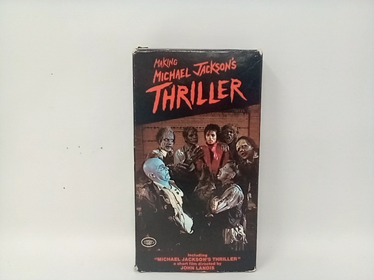 Making Michael Jackson Thriller VHS