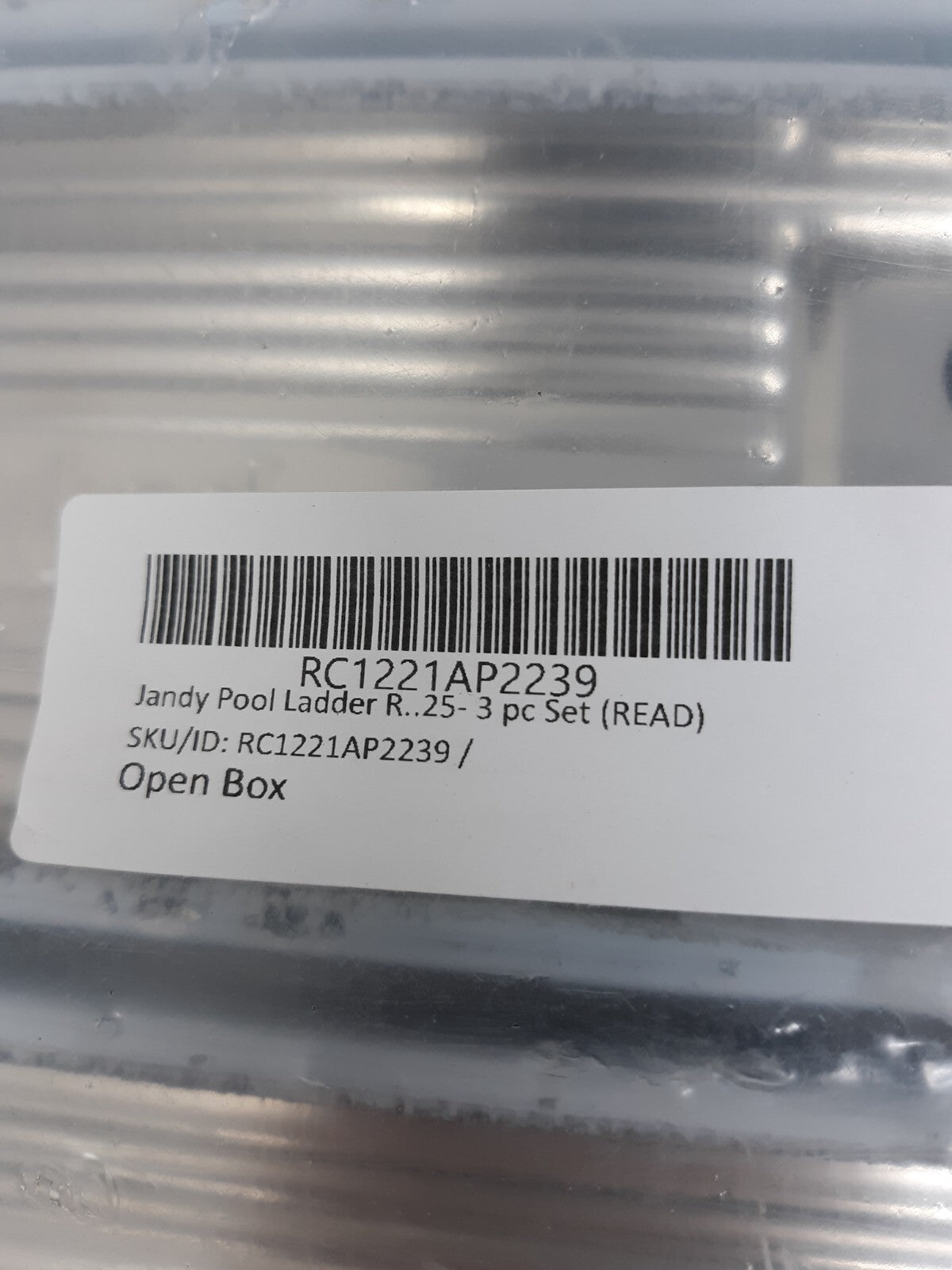 Lot of 3 Swimming Pool Ladder Steps Replacement Pedal W/ 2 Screws