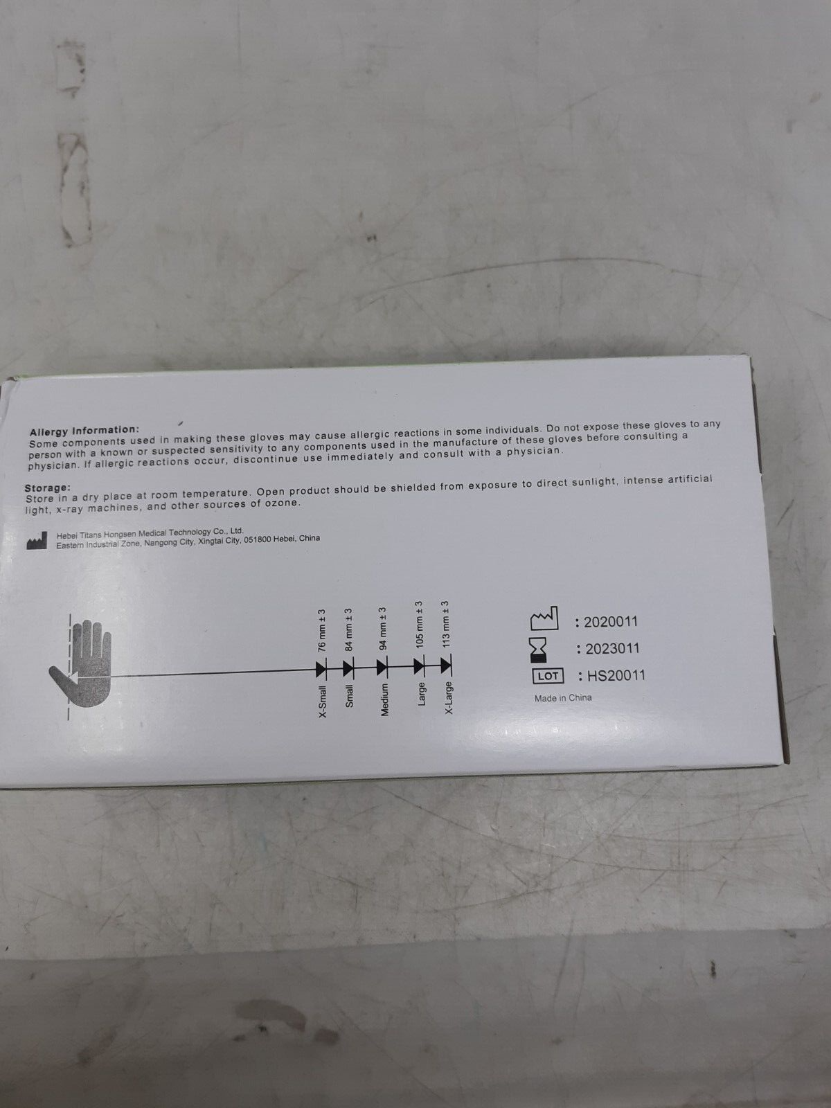 Nitrile Gloves – Powder-Free, Latex-Free, Medium Size, Box of 100 (By Weight)