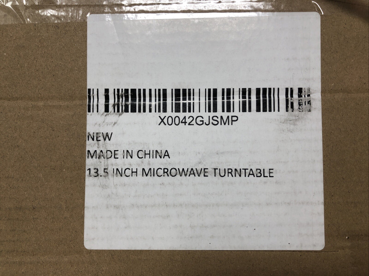 13.5" Microwave Glass Turntable Plate, 13.5" / 34 cm Microwave Tray Replacement