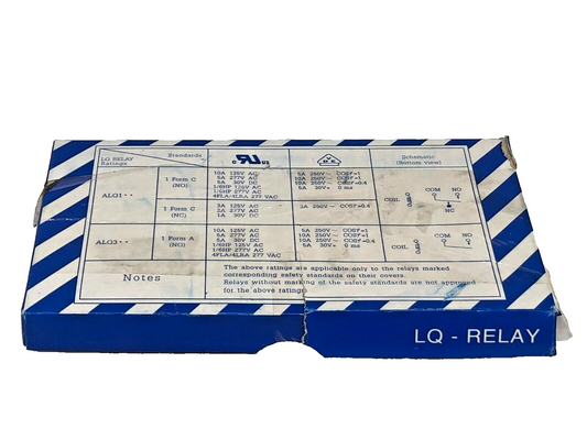 Lot of 100 Panasonic ALQ324 LQ-Relay 10A 250V Relay 20318Q