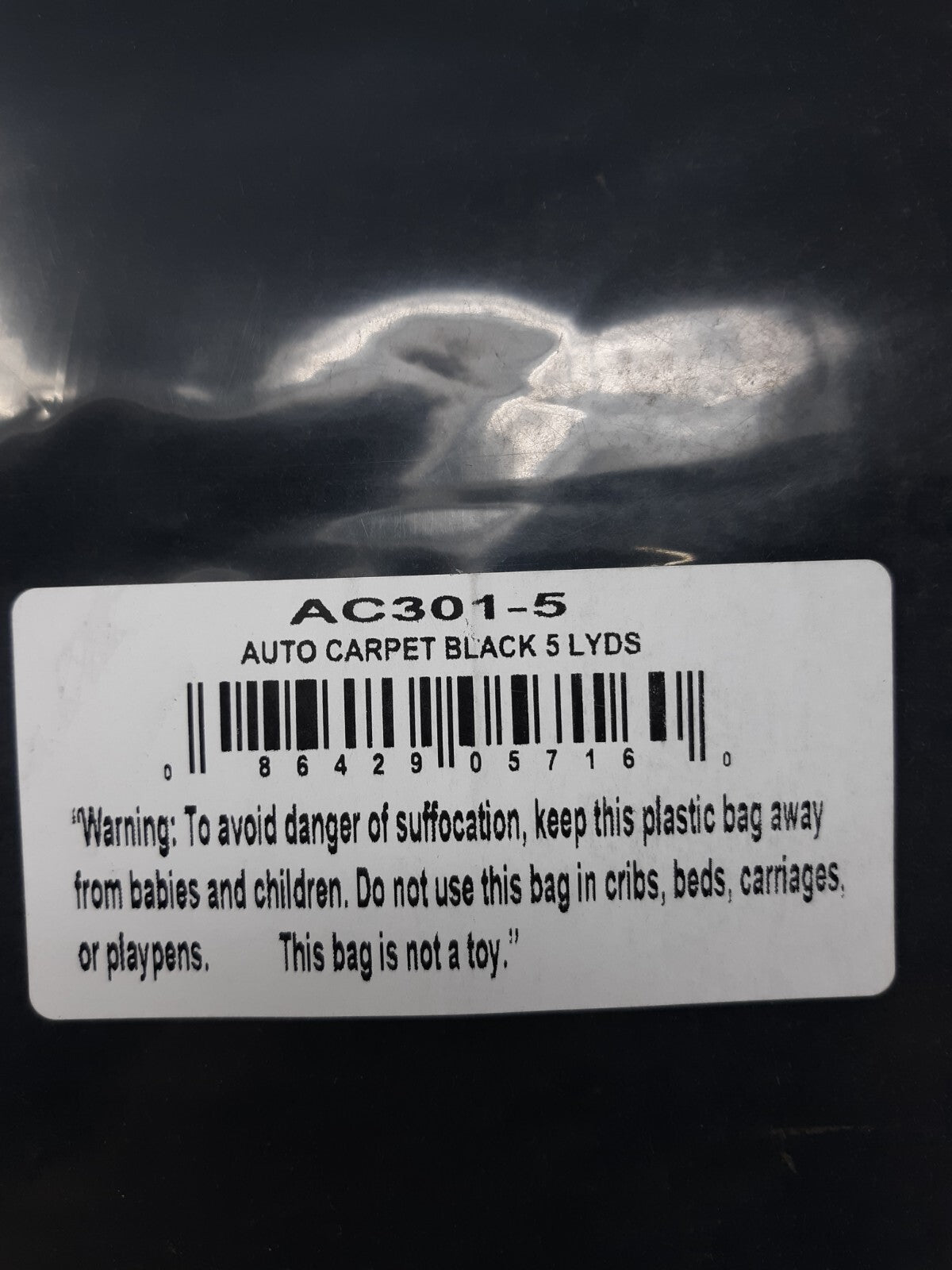 Metra Electronics AC301-5 Black Carpet 5-YDS