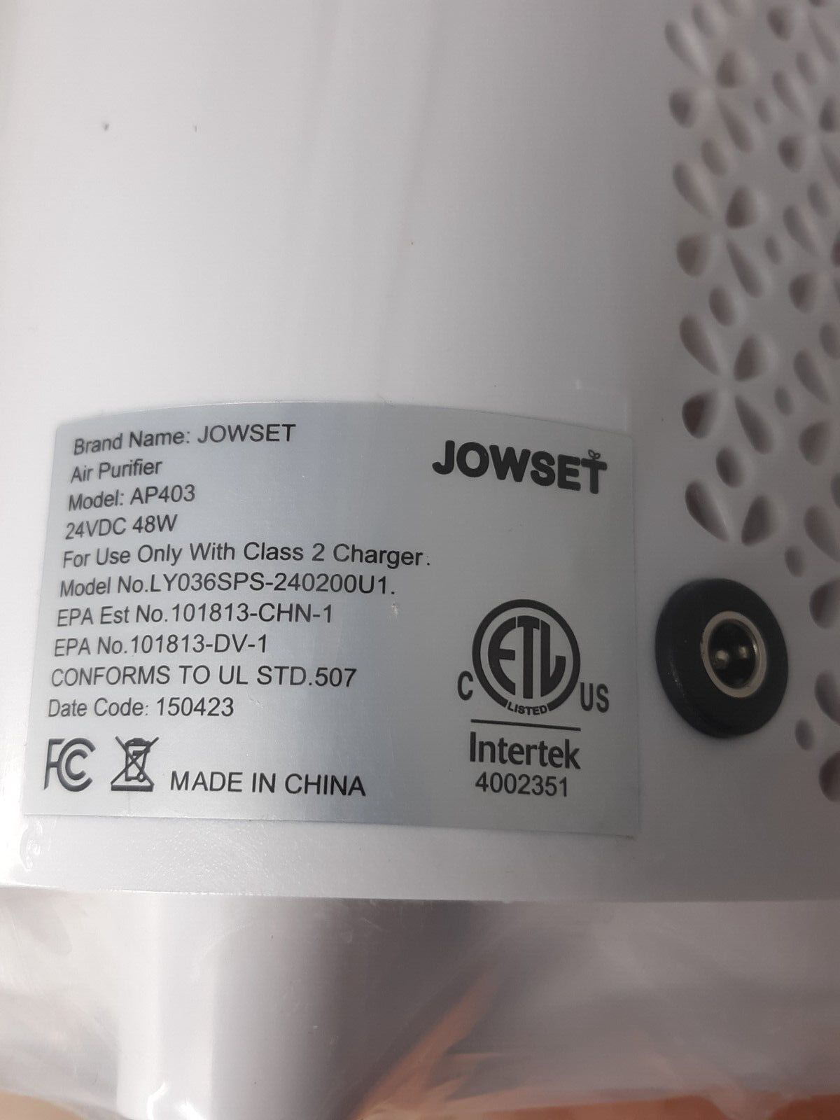 Air Purifiers for Home Large Room,Jowset Up to 3000 Sqft, White