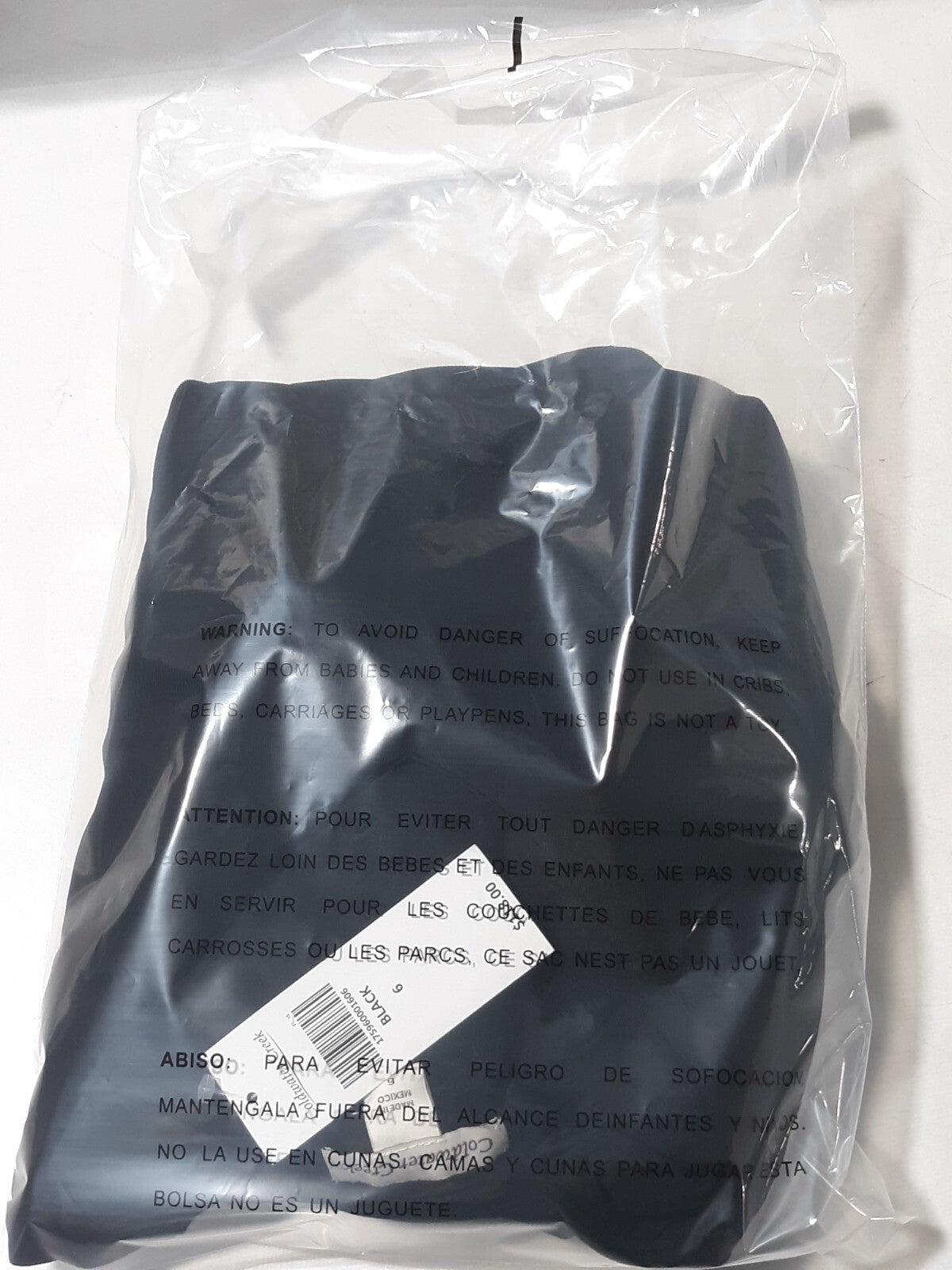 Coldwater Creek Women's Black Stretch Dress 3/4 Sleeve Size 6