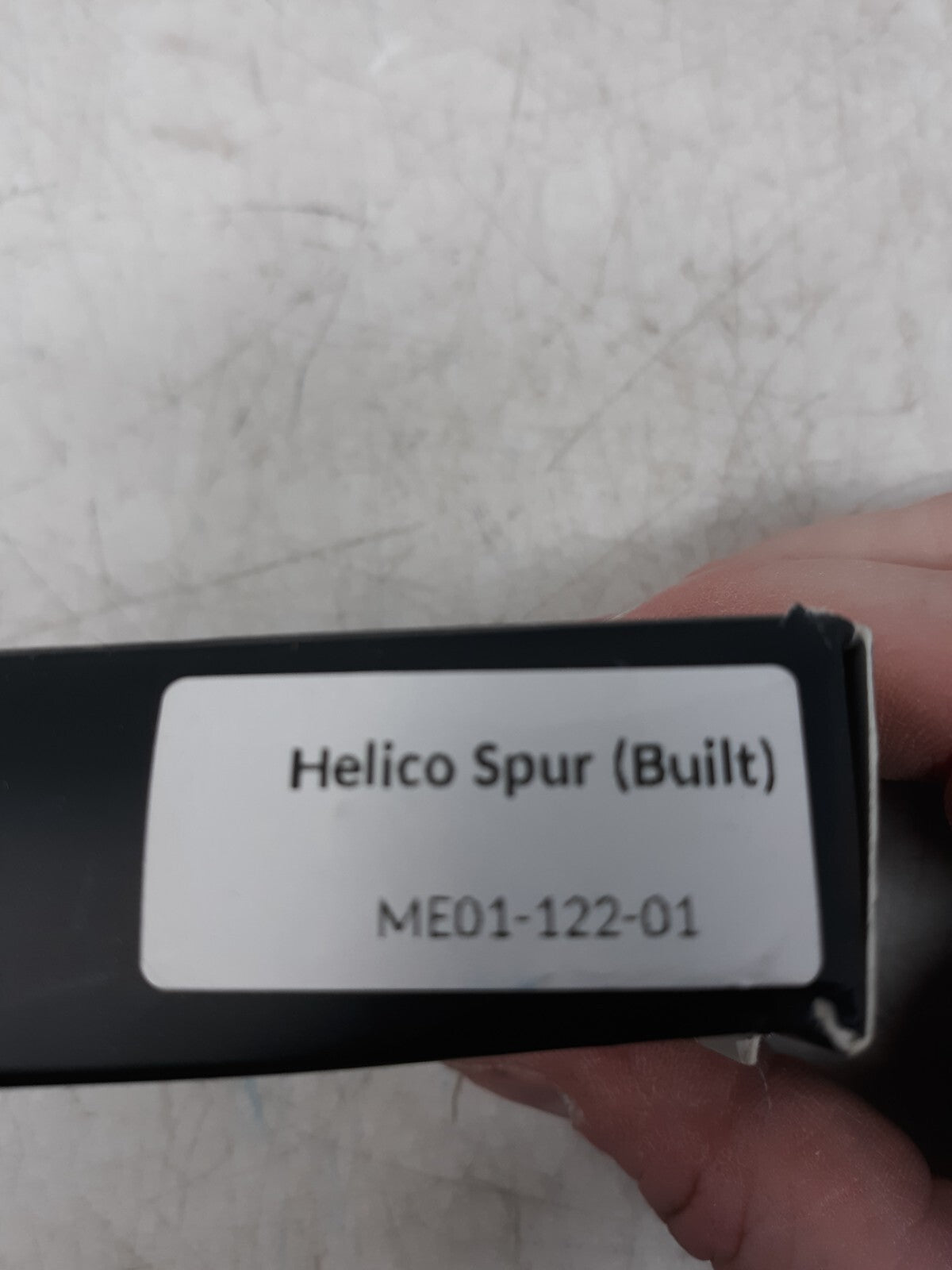 MetMo Helico Spur Precision Fidget Tool – Black – Limited Edition Gear Design