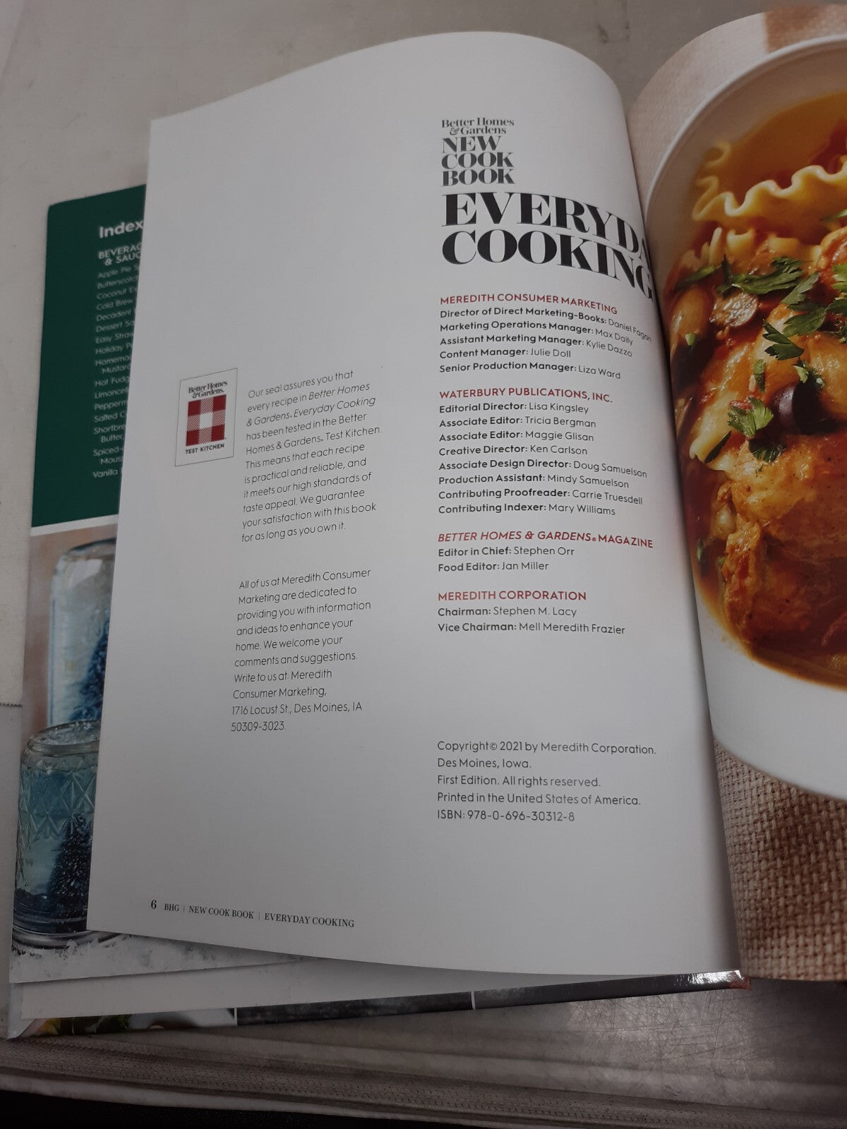 Better Homes Gardens 2023 Everyday Cooking Recipes Hardcover