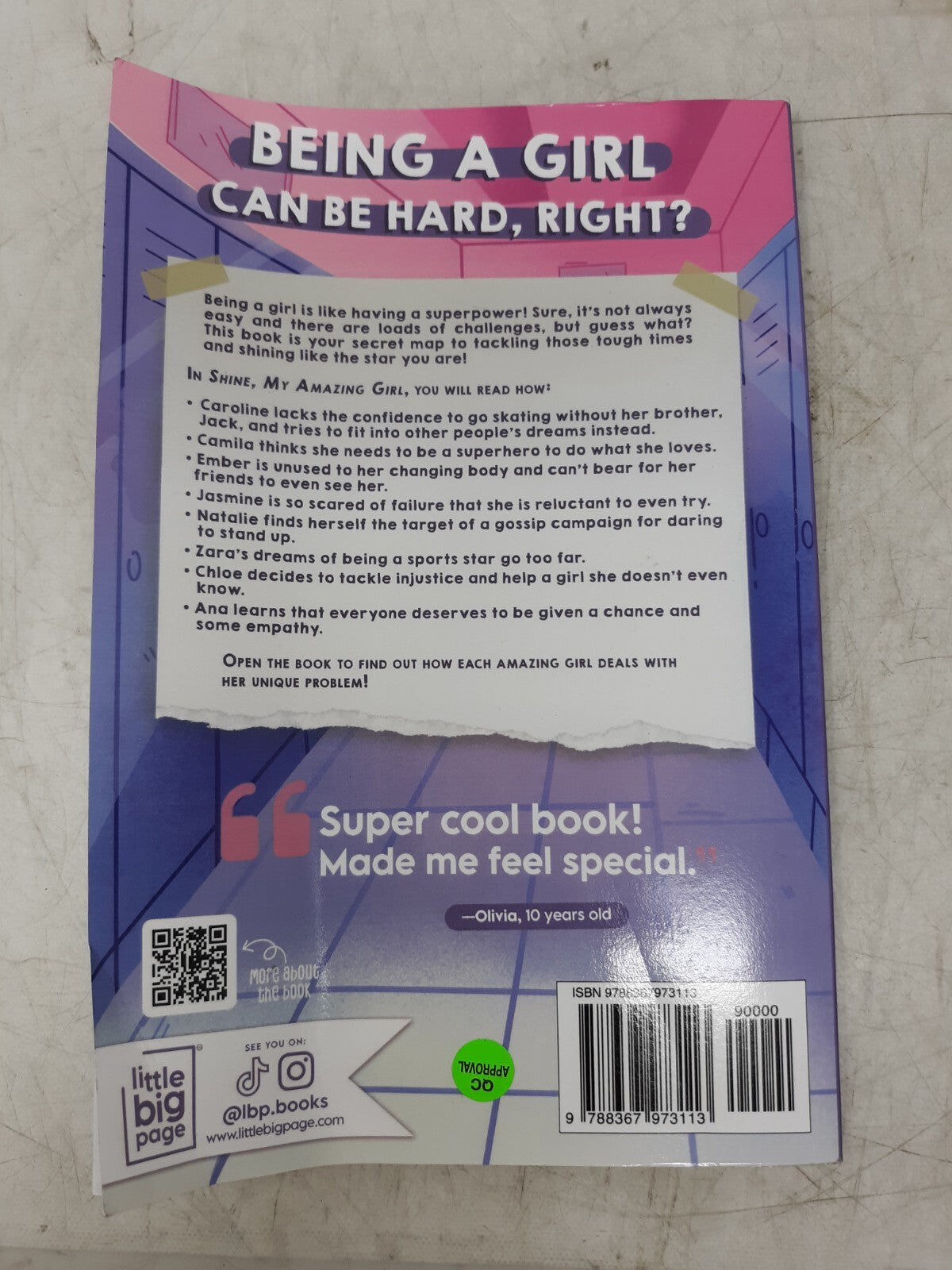 Shine, My Amazing Girl - Emma Meyer - Confidence & Self-Esteem Book for Girls