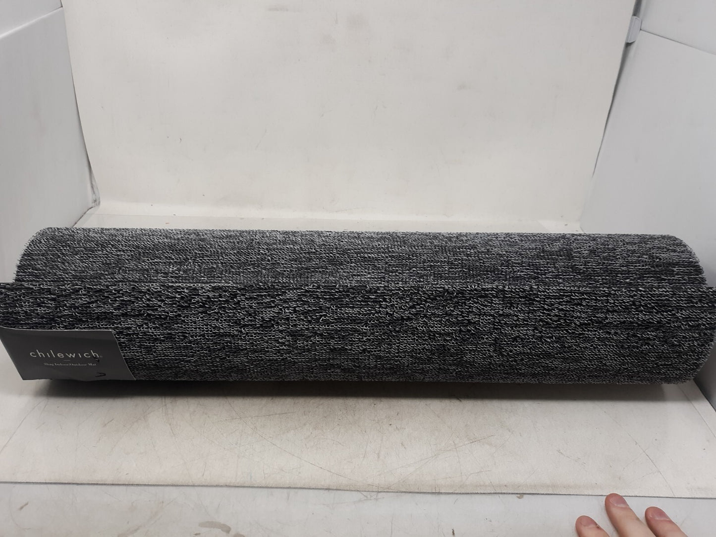 Williams Sonoma Chilewich Heathered Gray Floormat 24" x 72" (2' x 6')