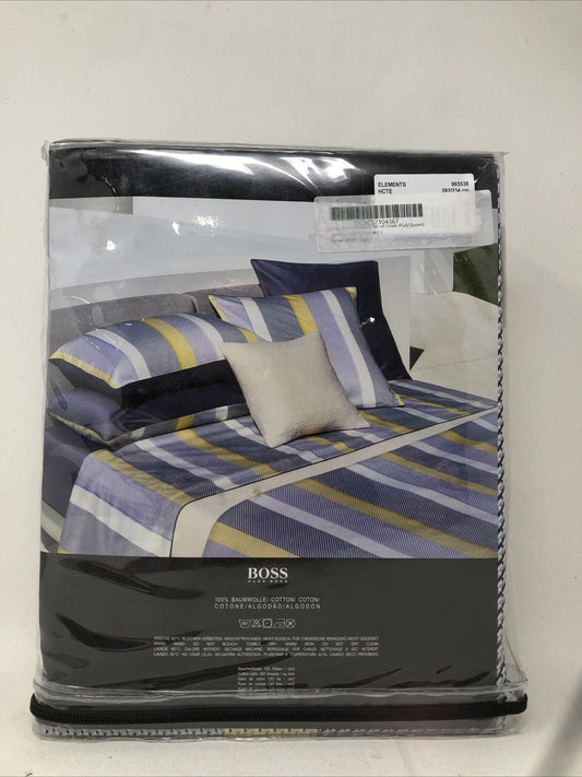 BOSS HUGO BOSS Bettbezug Quilt Cover 282x234cm - Blue and Yellow