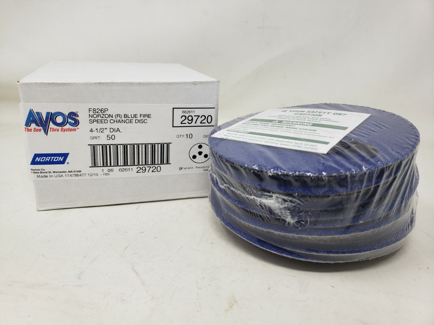 Avos - Norzon Blue Fire Speed Change Disc - 4-1/2" - 29720