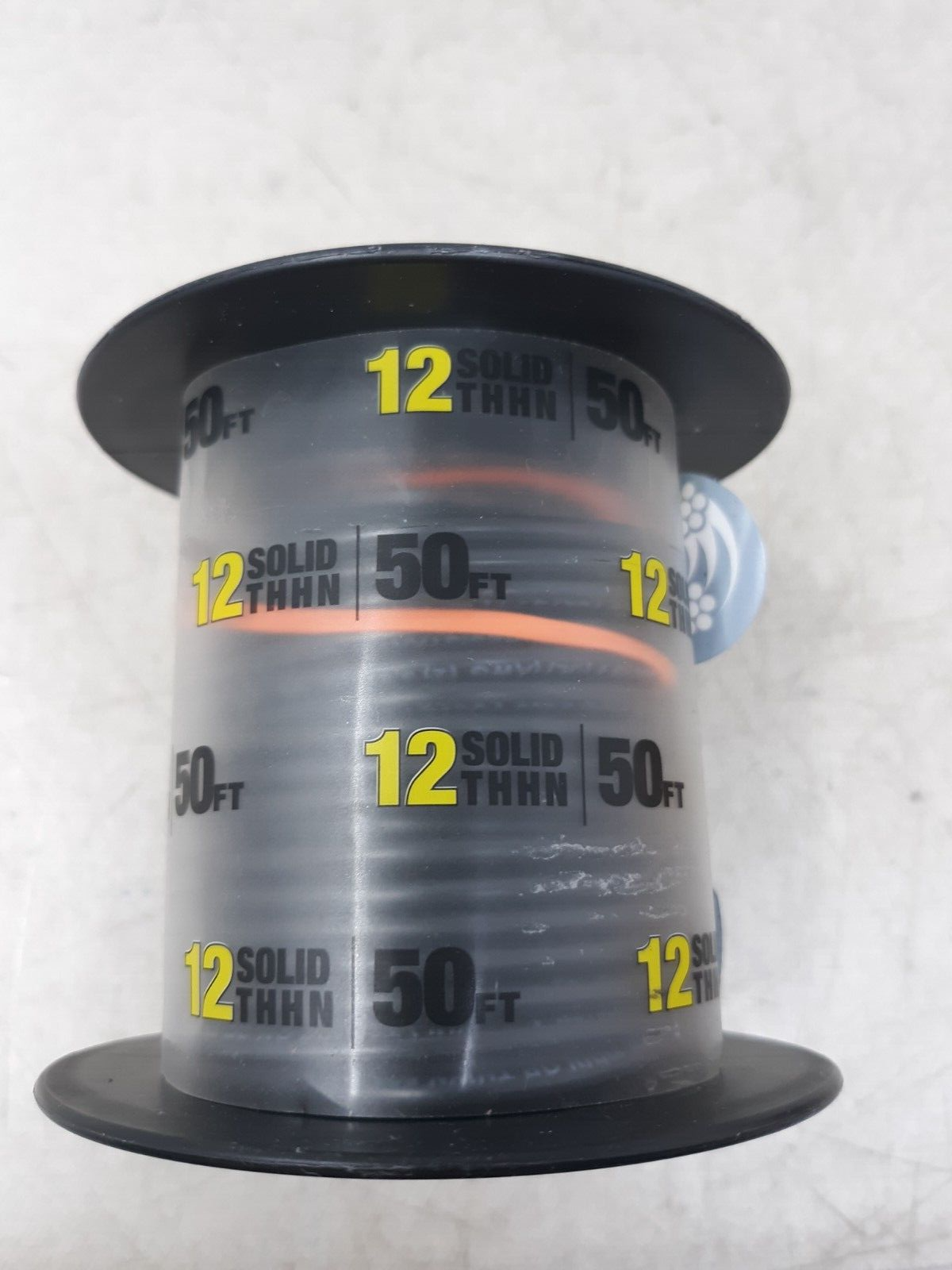 Southwire THHN 11591583 12 Solid Cu Black 50 SpC insulated Building Wire, UL