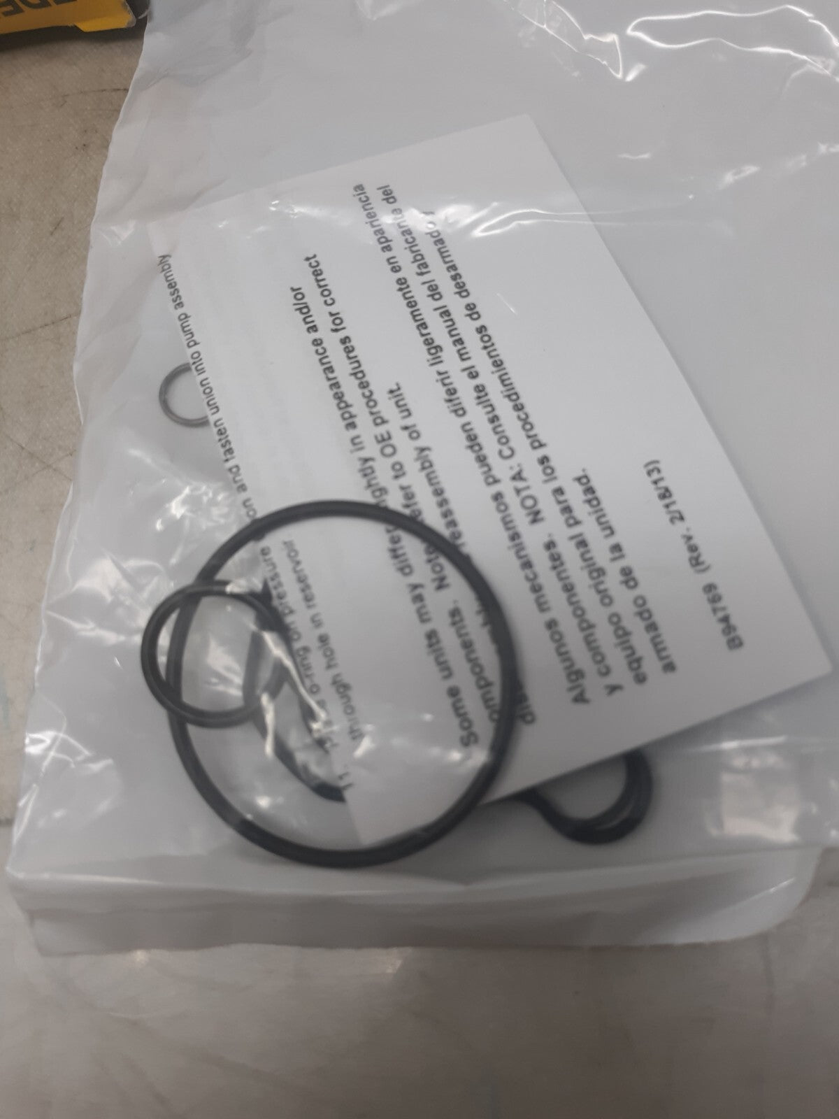 Power Steering Pump Seal Kit Edelmann 8972