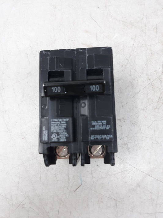 Siemens Q2100 100A 2-Pole Circuit Breaker 120/240V 10kA
