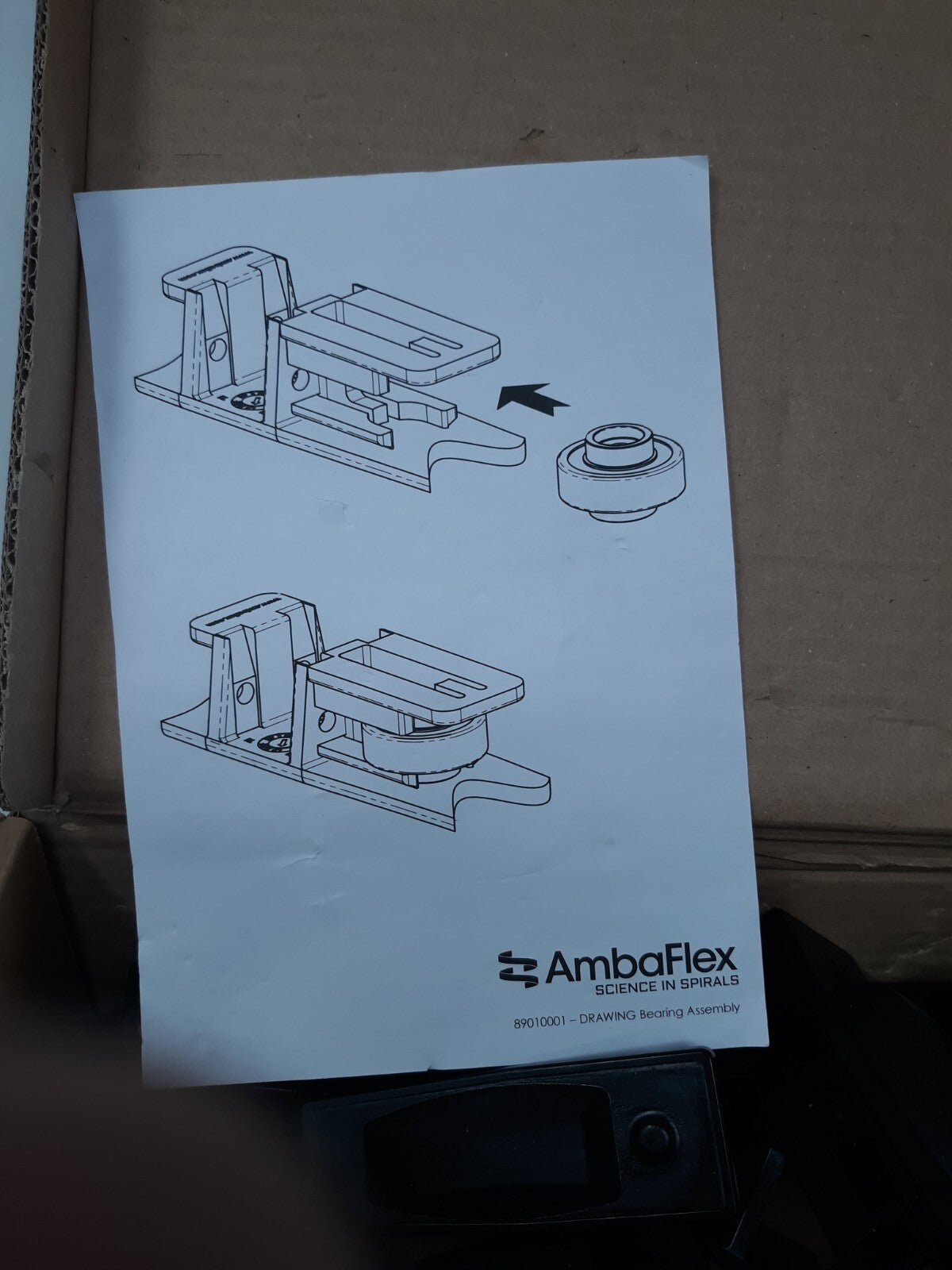 Set of 20 AMBAFLEX 31010810SKU20 CONVEYOR ROLLERS