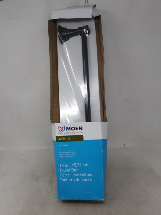 Moen Ashville Mediterranean bronze 18" towel bar - DN7918BRB