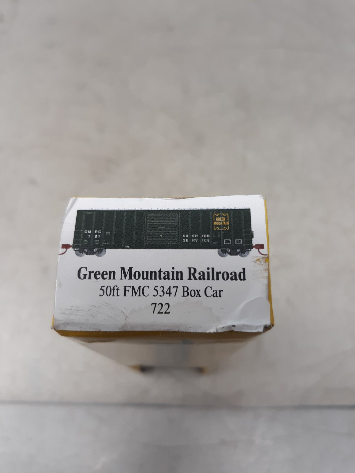 Athearn N 50' FMC 5347 Box GMRC #722 ATH25472 N Rolling Stock