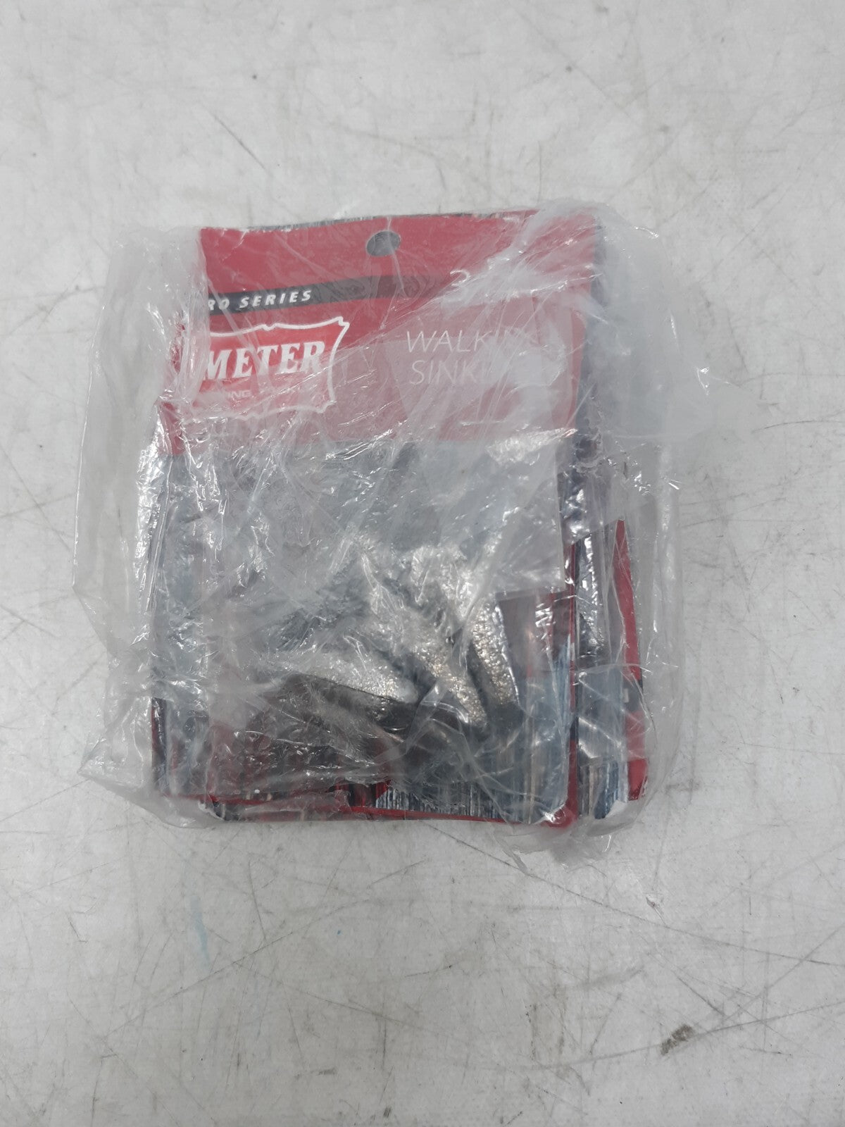 Meter Fishing Tackle Walking Sinkers 3/4 oz Pro Series Lot of 6 Packs Lead Weigh