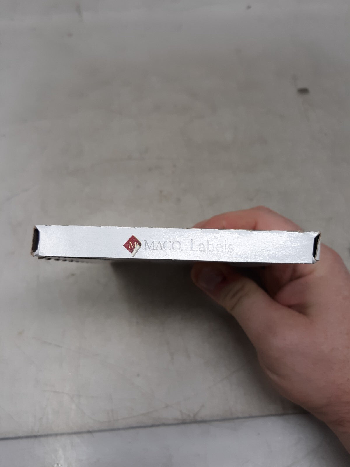 MACO From/To Mailing Labels, 3 X 4 Inches, 60 per Box, Blue and White (OS-280)