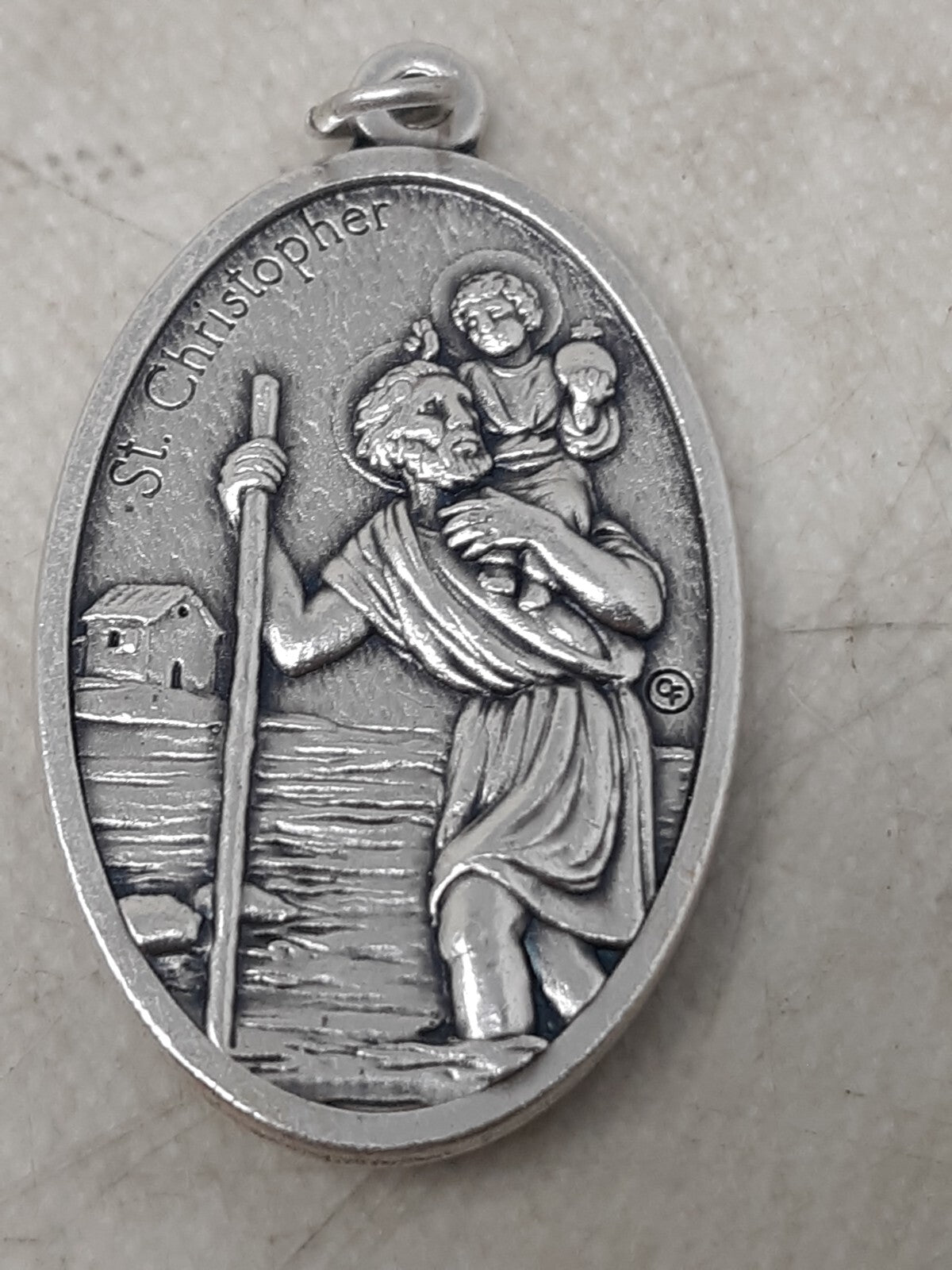 Lot of 15 St Christopher Saint Travel Medal / Nuestra Senora de Guadalupe Medal