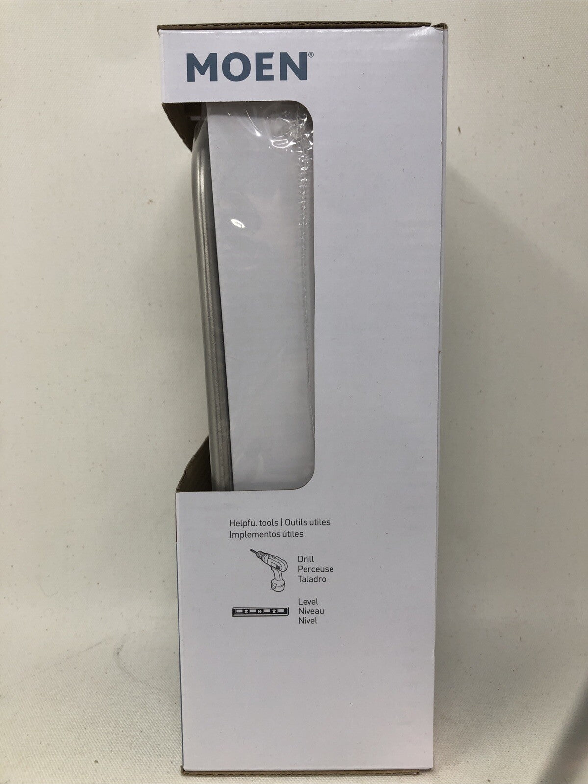Moen Arlys Brushed Nickel Silver Toilet Paper Holder Y5708BN