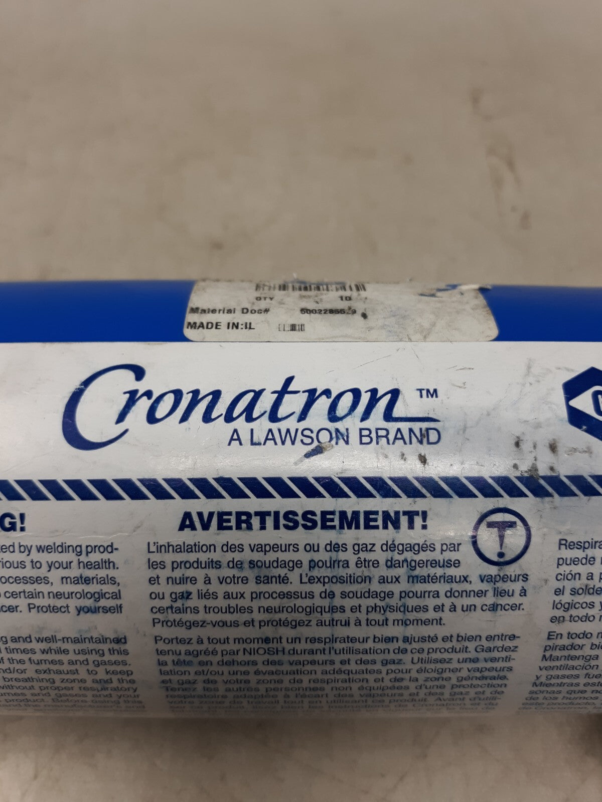 15 pounds Certanium® 281 Martensitic Hardfacing Stick Rod Electrode 1/4" x 18"