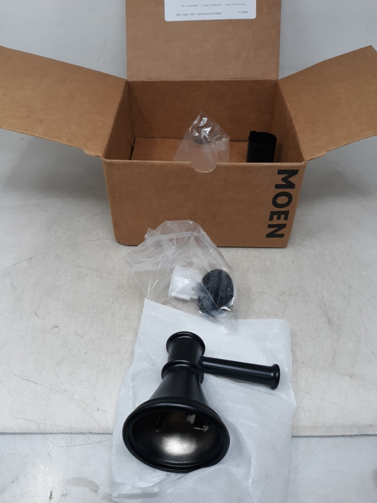 Moen Belfield T2311BL Posi-Temp Valve Trim Kit - Matte Black (Handle Only)
