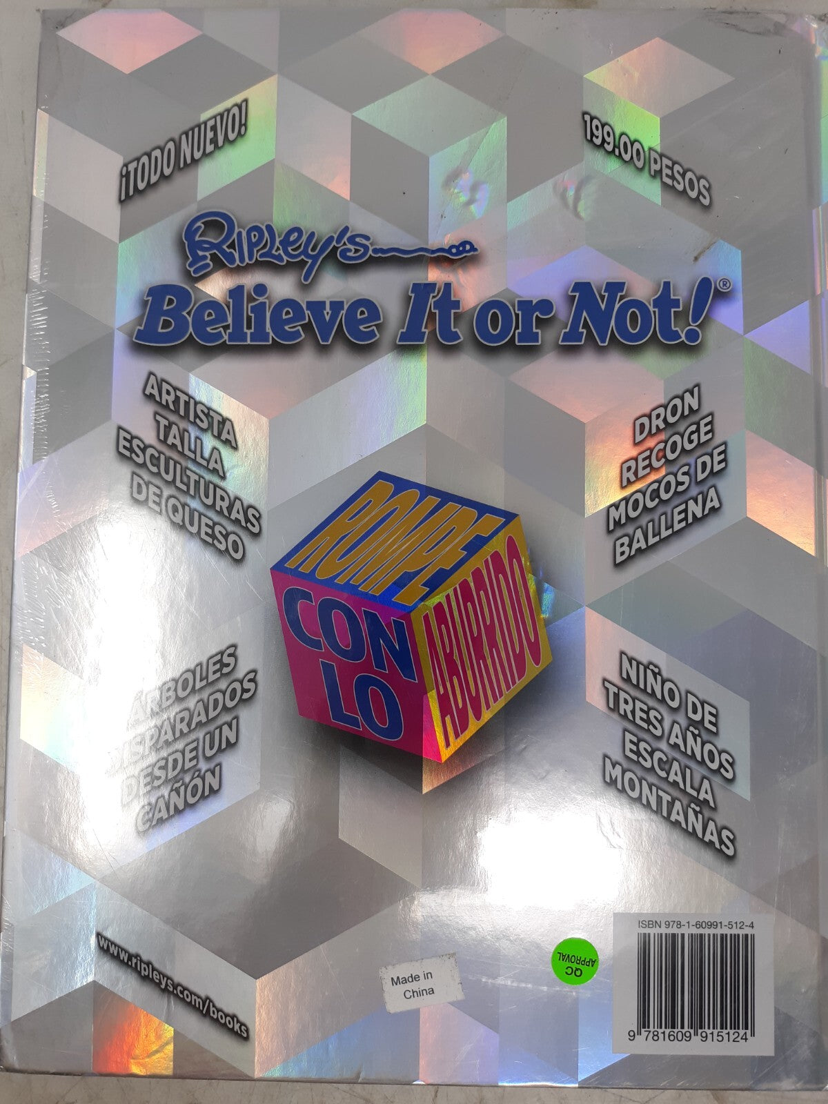 Ripley's Believe It or Not! Fuera de lo Común Spanish Edition Hardcover