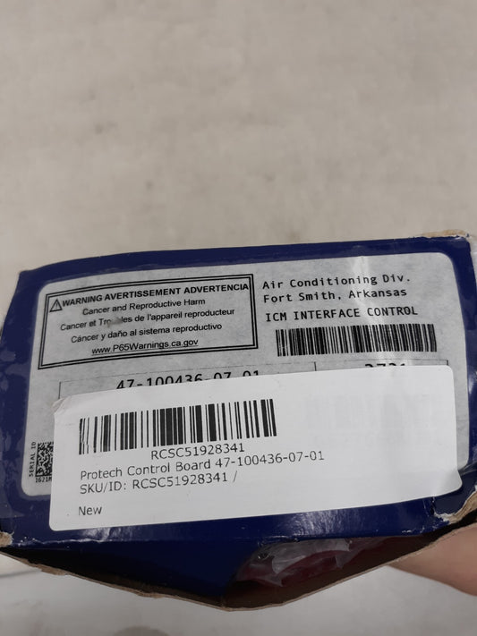 Protech 47-100436-07-01 ICM Interface Control Board
