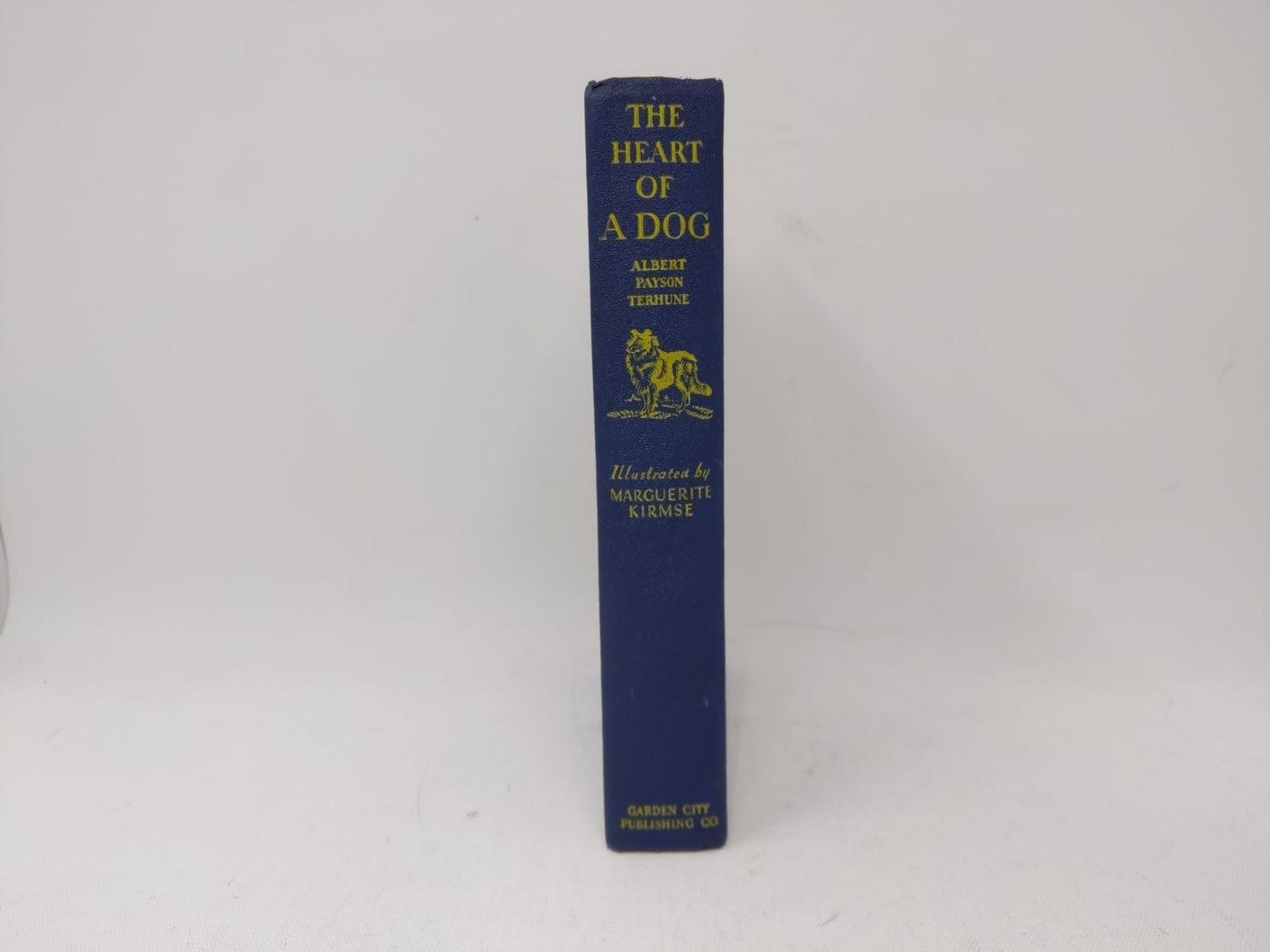 THE HEART OF A DOG Albert Payson Terhune Maguerite Kirmse 1924 1ST ED- COLLIE