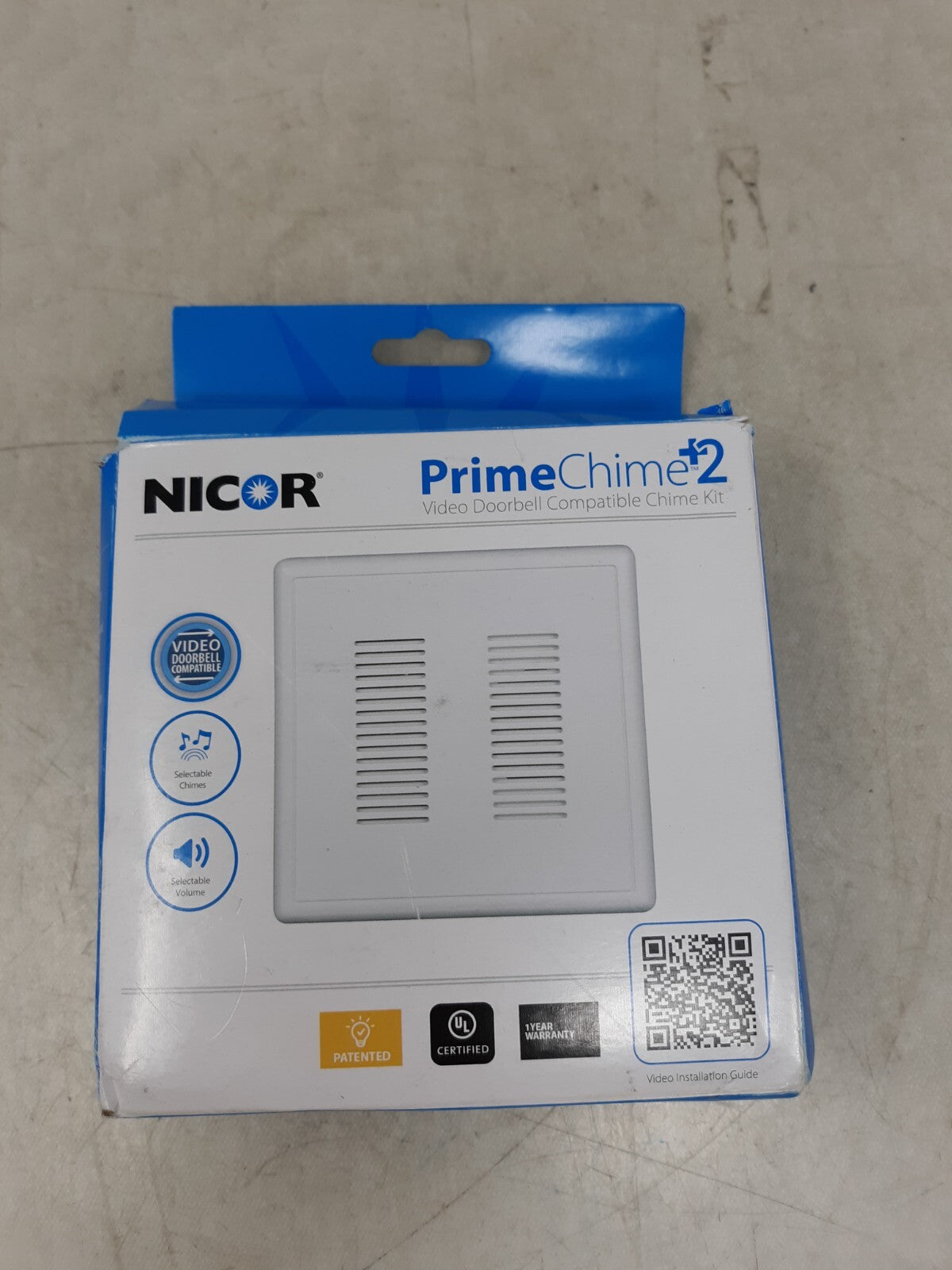 NICOR Prime Chime+2 With Video Doorbell Systems, Ring Pro Nest Compatible
