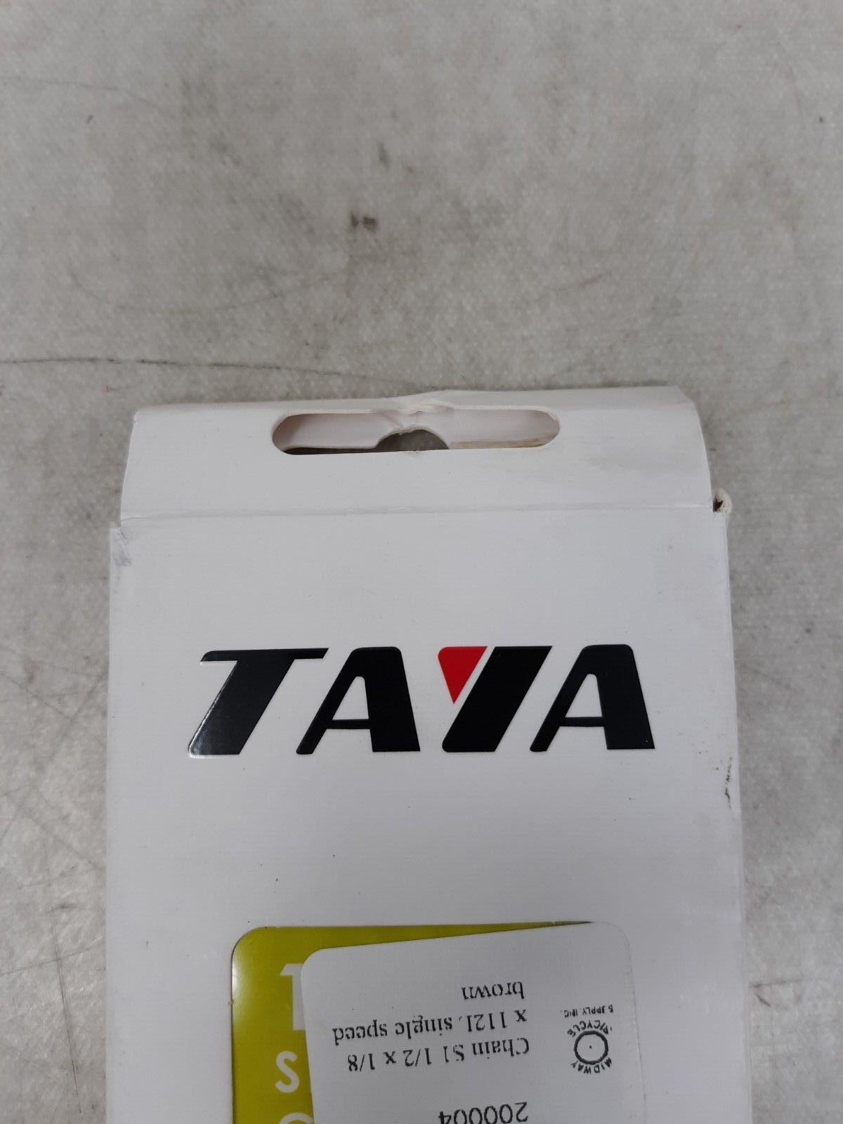 Taya 410H Single Speed Bicycle Cycle Bike Chain 1/2 x 1/8 - 112L Black / Black