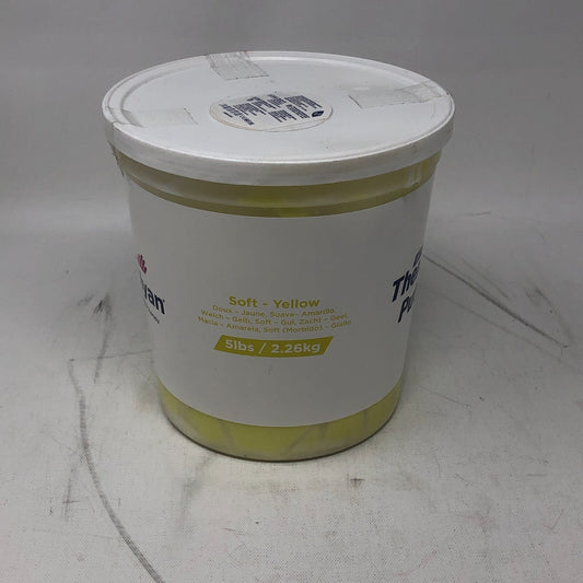 Rolyan Anti-Microbial Therapy Putty: Yellow, 5 lb. Tub