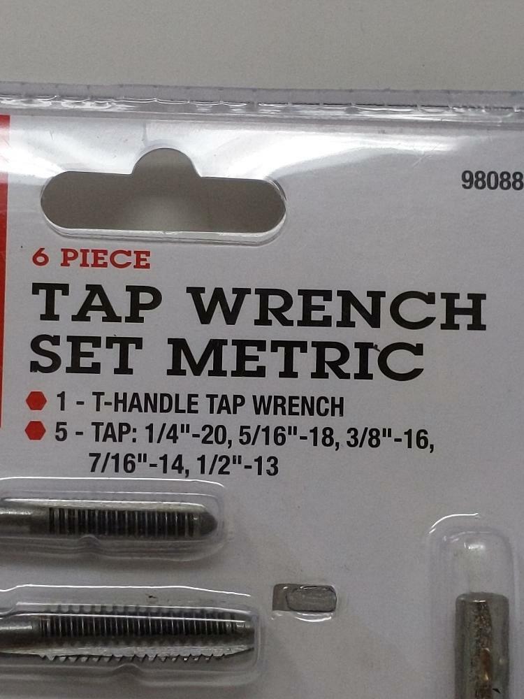 Sure Bilt - Tap Wrench Set Metric - 6 Piece - 98088 - Lot of 2