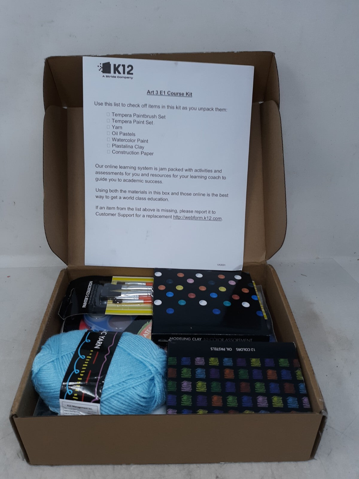 K12 Summit Art 3 E1 Course Kit